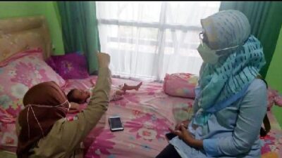 Bantuan Kemensos Buka Harapan Bayi Perempuan dari Manggopoh Lanjutkan Proses Kemoterapi di Padang