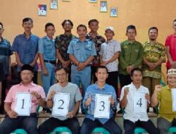 Lima Calon Ikuti Pemilihan Kepala Kampung Tanjung Bulan, Way Kanan