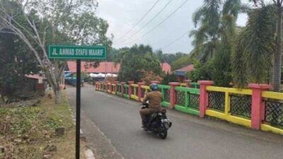 Pemkab Sijunjung Tetapkan Ahmad Syafii Maarif Jadi Nama Jalan di Nagari Muaro