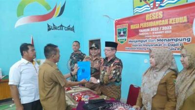 Anggota DPRD Sumbar Jasma Juni Dt Gadang Reses ke Ulakan Tapakis