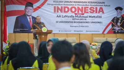 Kuliah Umum di Unigoro, Ketua DPD RI Singgung Konsensus Nasional untuk Kembali ke Sistem Negara Pancasila