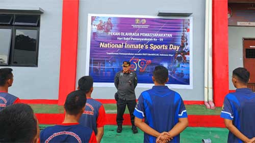 Semarakkan HBP ke-59, Lapas Kelas III Dharmasraya Gelar Pekan Olahraga Pemasyarakatan 1 Lapas Kelas III Dharmasraya Gelar Pekan Olahraga Pemasyarakatan