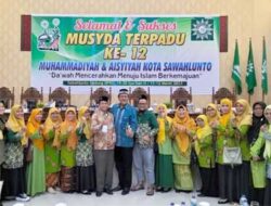 Muhammadiyah dan Aisyiyah Kota Sawahlunto Musyawarah Terpadu ke-12