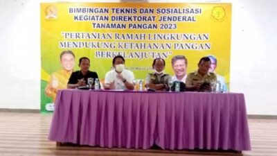 Panggah Susanto Gandeng Kementan Adakan Bimtek dan Sosialisasi Ketahanan Pangan Berkelanjutan