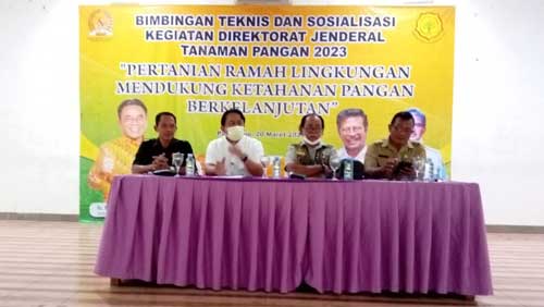 Panggah Susanto Gandeng Kementan Adakan Bimtek dan Sosialisasi Ketahanan Pangan Berkelanjutan