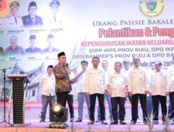 Wabup Pessel Hadiri Pelantikan DPP IKPS Kabupaten Dumai