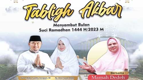 Pemkab Dharmasraya Gelar Tabligh Akbar