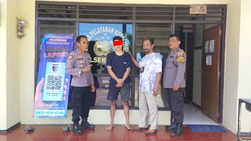 Pemuda Asal Mirit Kebumen mengaku anggota polisi