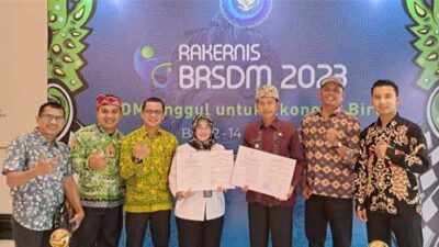 BRSDM KKP MoU Pengembangan SDM Kelautan dan Perikanan dengan Pemkab Pasbar
