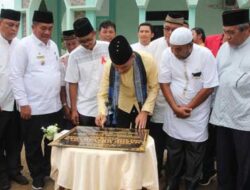 Wabup Asahan Dampingi Wagubsu Resmikan Masjid Musyahadah Kecamatan Rahuning