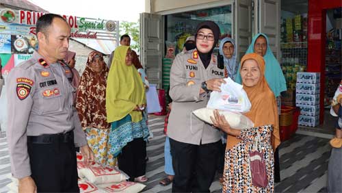 Primkoppol Syariah Polres Payakumbuh Salurkan Bantuan untuk Masyarakat