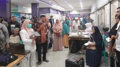 RSUD M Zein Painan Berikan Penyuluhan Gizi dan Makanan Sehat kepada Lansia