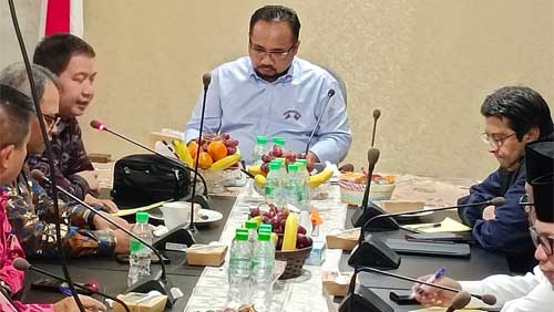 Rapat Koordinasi dengan Panitia Penyelenggara Ibadah Haji di Madinah