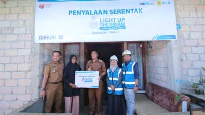 Listrik Gratis Nyalakan Mimpi Masyarakat Miskin Payakumbuh, Terima Kasih PLN