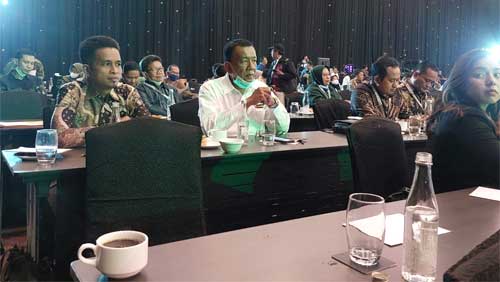 Bupati Pesisir Selatan, Rusma Yul Anwar hadiri Rapat Koordinasi Kelapa Sawit bertempat di Pullman Hotel Jakarta Central Park