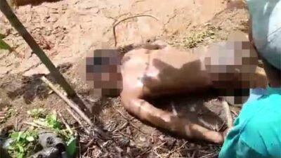 Seorang Pria Dewasa Ditemukan Meninggal Terseret Sungai Banjir di Way Kanan