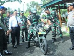 Sub Den POM I/4-2 Sijunjung Berikan Penyuluhan Hukum OPS Gaktib kepada Anggota Kodim 0310 SSD