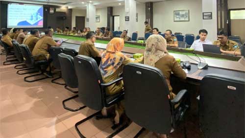 Dinas Kominfo Sosialisasikan Tanda Tangan Elektronik Dan Penerapan Sertifikat Elektronik Kepada Kepala Desa dan Lurah se-Kota Sawahlunto