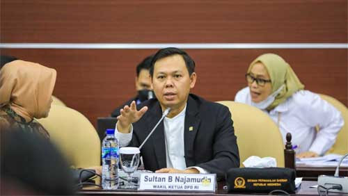 Wakil Ketua Dewan Perwakilan Daerah (DPD) RI, Sultan B Najamudin