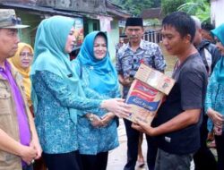 Tp Pkk Lampung Utara Salurkan Bantuan Kepada Korban Banjir Di Sejumlah Lokasi