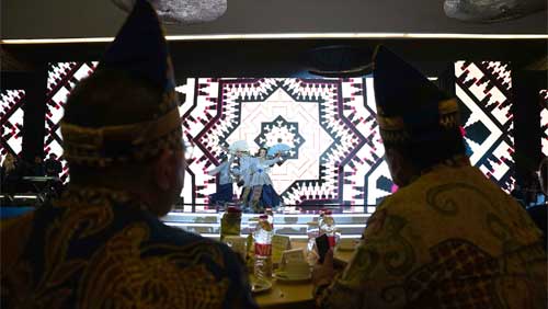 Tari Jejama Beguai Waway Tutup Raker Kemendag 2023