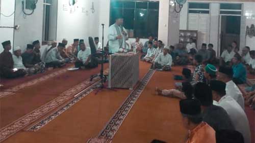 Tim Safari Ramadan Bupati Pasaman Kunjungi Masjid Darussalam Nagari Koto Kaciak