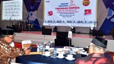 Bupati Agam Hadiri Undian Nasional Tabungan Simpeda Bpd Se-Indonesia Di Padang