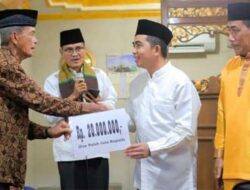 Safari Ramadan Pertama, Wabup Pessel Kunjungi Masjid Darus Salam Nagari Batu Hampar