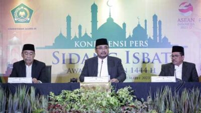 Pemerintah Tetapkan Awal Ramadan Jatuh pada Kamis 23 Maret 2023
