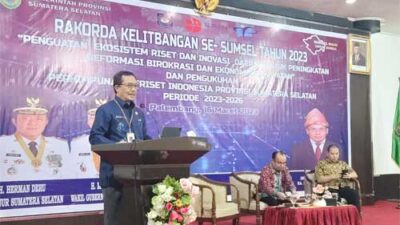 Kepala BSKDN Minta Pemprov Sumsel Tingkatkan Ekosistem Inovasi