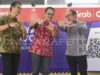 Wakil Menteri Perdagangan Jerry Sambuaga dalam acara peluncuran OVO dan Alfamart QRIS Customer Presented Mode (CPM)