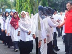 Apel Pertama usai Cuti Lebaran, Bupati Dharmasraya Ingatkan soal Absensi Online