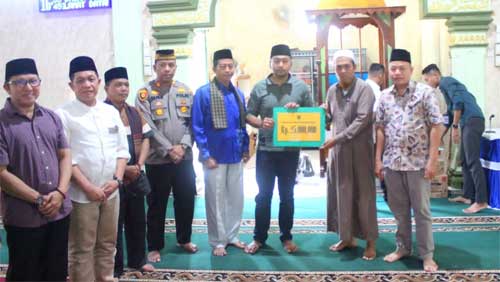 Wakil Gubernur Sumatera Barat (Sumbar), Audy Joinaldy melakukan rangkaian Safari Ramadan ke Kabupaten Pasaman Barat