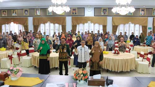 Biro Organisasi Setdaprov Sumbar Sosialisasikan Aturan Baru Tata Naskah