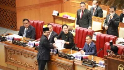 DPR Sahkan Perppu Pemilu Menjadi UU