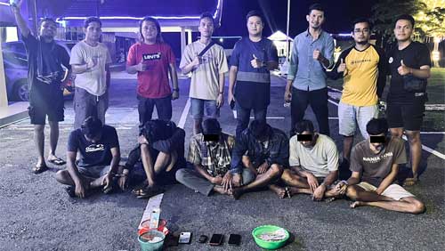 Enam Warga Kunpar, Kabupaten Sijunjung Diamankan Polisi