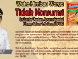 Wako Bukittinggi Imbau Warga Jangan Konsumsi Indomie Varian Ayam Spesial, Ini Sebabnya