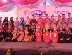 Antusiasnya Peserta FLS2N Tingkat SD di Muba