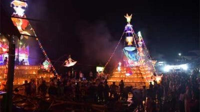 Festival Rakik Meriahkan Idul Fitri di Salingka Danau Maninjau