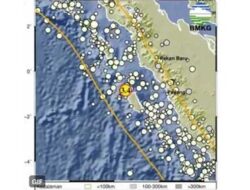 Gempa dengan Kekuatan M 3,4 Guncang Nias Selatan, Sumatera Utara