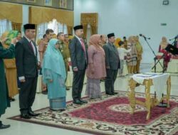 Gubernur Sumbar Lantik Lima Pejabat Eselon II, Dua Lagi Masih Kosong