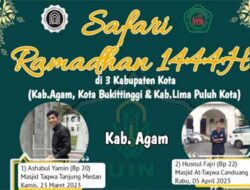 HMPS KPI UIN Syech Djamil Djambek Safari Ramadan di Bukittinggi, Agam dan Limapuluh Kota