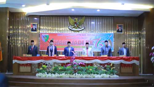 Sidang Paripurna Hari Jadi ke-75 Pesisir Selatan
