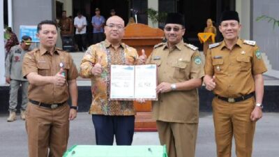 Dinas Perikanan Pasaman Jalin MoU Sentra Pembenihan Rutiang Binguang Tujuan Ekspor