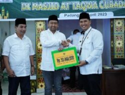 Wagub Sumbar Safari Ramadan ke Masjid At-Taqwa Cubadak Ampo, Padang