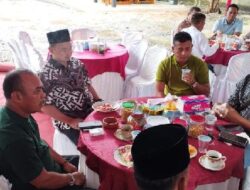 Kapolres Dharmasraya bersama PJU Silaturahmi ke Kediaman Ketua DPRD