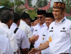 Pemkab Sijunjung saling Bermaafan saat Apel Organik