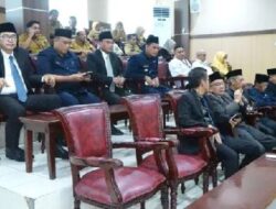 DPRD Muba Sampaikan Laporan Pansus dan Pengambilan Keputusan Terhadap LKPJ Pj Bupati TA 2022