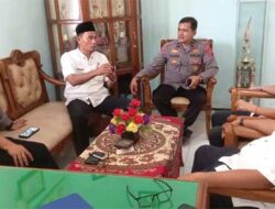 Baru Menjabat, Kapolsek AKP Hendriza Silaturahmi dengan Pemerintah Kecamatan Koto Baru