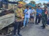 Senator Hasan Basri Kunjungi Dan Salurkan Bantuan Korban Kebakaran Pasar Induk Malinau